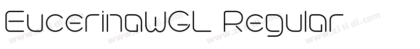 EucerinaWGL Regular字体转换 EucerinaWGL Regular字体转换